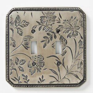 NEW Anthropologie Joan Double Toggle Switch Plate